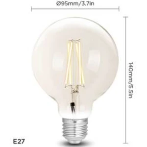 LED žárovka WiZ WiZ WZ31089571-C, E27, 6.5 W, N/A