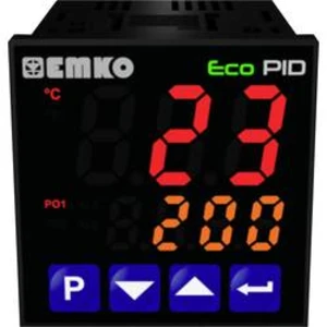 Termostat Emko ecoPID.4.5.2R.S.485, typ senzoru Pt100, J , K, R , S , T , L , -199 do +999 °C, relé 5 A, SSR