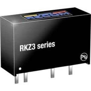 DC/DC měnič napětí do DPS RECOM RKZ3-1205S, 600 mA, 3 W, Počet výstupů 1 x