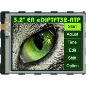 LCD displej Electronic Assembly EAEDIPTFT32-ATP EAEDIPTFT32-ATP, (š x v x h) 82 x 60.5 x 12.3 mm