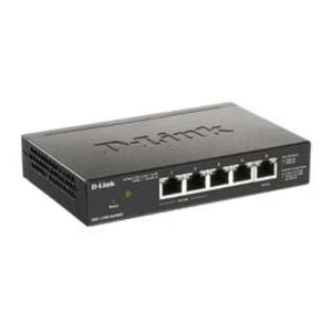 Síťový switch D-Link, DGS-1100-05PDV2, 5 portů, funkce PoE