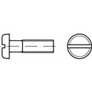 Šrouby s plochou kulatou hlavou TOOLCRAFT TO-6853392, N/A, M5, 20 mm, Ušlechtilá ocel V2A , 200 ks