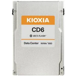 Interní U.2 PCIe NVMe SSD 6.35 cm (2.5"l) 3840 GB Kioxia CD6-R Bulk KCD61LUL3T84 U.2 NVMe PCIe 4.0 x4, U.3 NVMe PCIe 4.0 x4