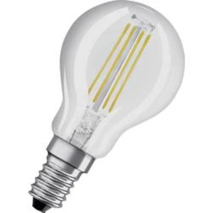 LED žárovka OSRAM 4058075437029 230 V, E14, 4.8 W = 40 W, teplá bílá, A+ (A++ - E), tvar žárovky, 1 ks