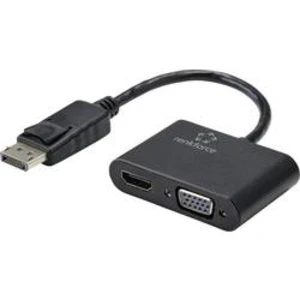 DisplayPort / HDMI / VGA adaptér Renkforce RF-4505752, černá