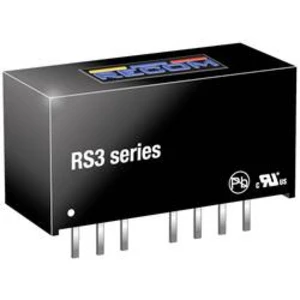 DC/DC měnič napětí do DPS RECOM RS3-2415S/H3, 15, 200 mA, 3 W, Počet výstupů 1 x