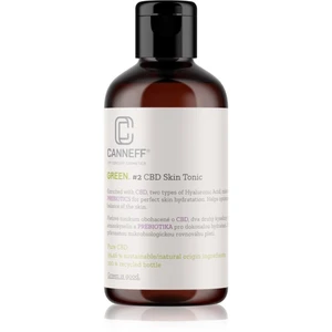 Canneff Green CBD Skin Tonic hydratační pleťové tonikum 200 ml