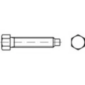 Šestihranné šrouby TOOLCRAFT 108831, N/A, M20, 80 mm, ocel, 10 ks