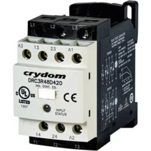 Reverzní stykač Crydom DRC3R48D420 DRC3R48D420, 24 V/DC, 24 V/AC, 7.6 A, 1 ks