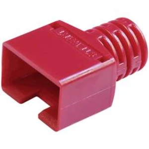 RJ45 konektor BEL Stewart Connectors 361010-SRX-260-A257 - zástrčka, rovná RJ45, počet pólů: 8P8C, červená, 1 ks