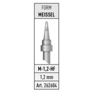 Dlátový pájecí hrot Stannol 262604 M-1,2-HF, 1 ks