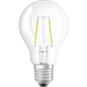 LED žárovka OSRAM 4052899400290 230 V, E27, 1.6 W = 15 W, teplá bílá, A++ (A++ - E), tvar žárovky, vlákno, 1 ks