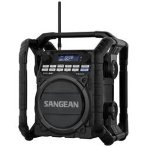 Odolné rádio Sangean Utility-40 DBT, AUX, Bluetooth, USB, černá