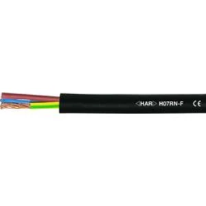 Kabel s gumovou izolací Helukabel H07RN-F, 37029, 3 G 2.50 mm², černá, metrové zboží