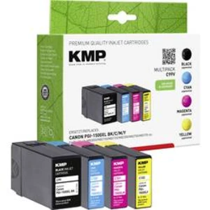 Ink sada náplní do tiskárny KMP C99V 1564,0050, kompatibilní, černá, azurová, purppurová, žlutá