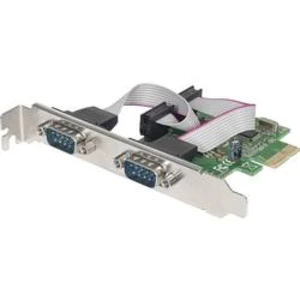 PCIe sériová zásuvná karta Manhattan 152082, 2 porty