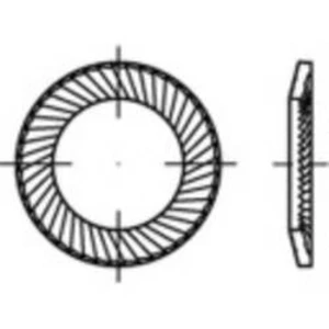 Pojistné podložky 159369, vnitřní Ø: 10 mm, pružinová ocel, 250 ks