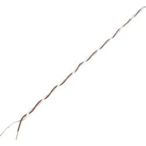 Navíjecí drát TRU COMPONENTS Wire Wrap, 2 x 0.28 mm², vnější Ø 2.20 mm, černá, červená, 25 m