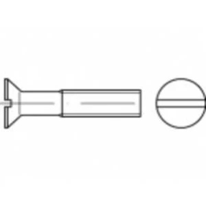 Zápustný šroub TOOLCRAFT TO-5391837, N/A, M2,5, 10 mm, 2000 ks