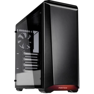 Phanteks P400 midi tower PC skrinka čierna, biela 2 predinštalované ventilátory