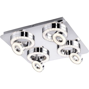 LeuchtenDirekt 14522-17 TIM LED stropné svietidlo LED     chróm