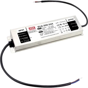 Mean Well ELG-200-C1750B-3Y LED driver  konštantný prúd 199.5 W 1750 mA 57 - 114 V/DC stmievací funkcie 3v1, stmievateľn