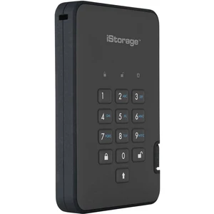 iStorage diskAshur 2®  externý pevný disk 6,35 cm (2,5")  USB 3.2 Gen 2 (USB 3.1) čierna IS-DA2-256-1000-B