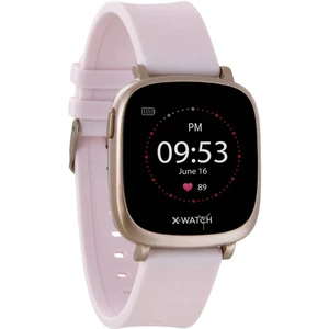 X-WATCH Ive XW Fit smart hodinky  33 mm  ružová