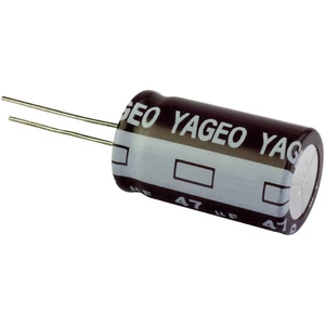 Yageo SE100M1R00AZF-0511 elektrolytický kondenzátor radiálne vývody  2.5 mm 1 µF 100 V 20 % (Ø x v) 5 mm x 11 mm 1 ks