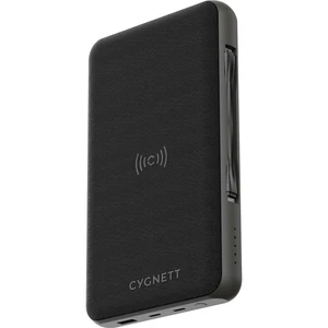 Cygnett ChargeUp Edge+ #####Wireless Powerbank 27000 mAh  Li-Pol  čierna #####Statusanzeige