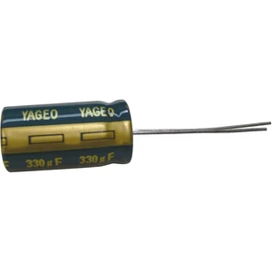 Yageo SY006M8200B7F-1632 elektrolytický kondenzátor radiálne vývody  7.5 mm 8200 µF 6.3 V 20 % (Ø x v) 16 mm x 32 mm 1 k