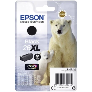 Epson Ink T2621, 26XL originál  čierna C13T26214012