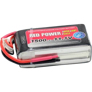 Red Power akupack Li-Pol 11.1 V 1500 mAh Počet článkov: 3 25 C SoftCase XT60