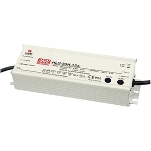 Mean Well HLG-80H-24 LED driver, napájací zdroj pre LED  konštantné napätie, konštantný prúd 81 W 3.4 A 24 V/DC stmievat