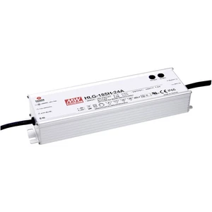 Mean Well HLG-185H-42A LED driver, napájací zdroj pre LED  konštantné napätie, konštantný prúd 184 W 4.4 A 42 V/DC PFC s