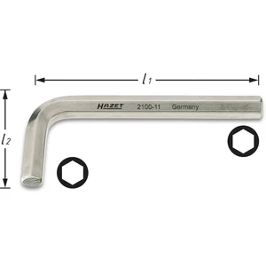 Hazet  2100-27 inbus kľúč   27 mm