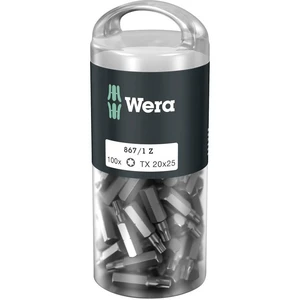 Wera 867/1 Z TORX® DIY 100 SiS 05072448001 bit Torx T 20 nástrojová ocel legované, vysoko pevné D 6.3 100 ks