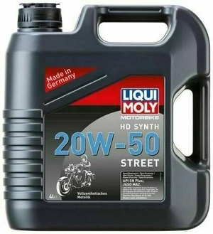 Liqui Moly 3817 Motorbike HD Synth 20W-50 Street 4L Olej silnikowy