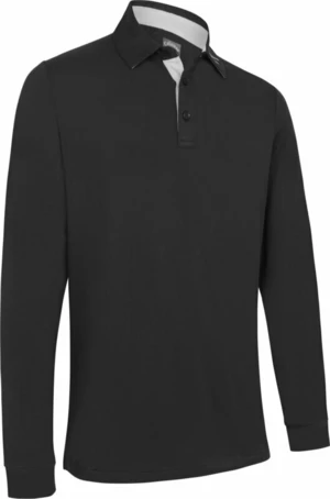 Callaway Mens Long Sleeve Performance Polo Caviar M Tricou polo