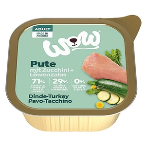 WOW Krocan s cuketou adult paštika pro dospělé psy 150 g