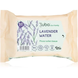 Luba ECO Family vlhčený toaletný papier Lavander 50 ks