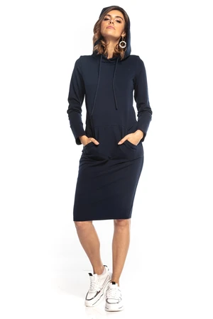 Tessita Woman's Dress T357 4 Navy Blue