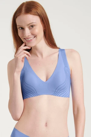 Podprsenka Sloggi Zero Feel Soft Bra - SLO00IB/modrá / M SLO1B007-00IB