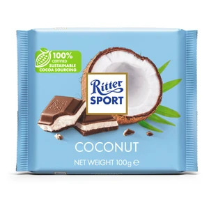 RITTER SPORT Kokosová čokoláda 100 g