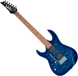 Ibanez GRX70QAL-TBB Transparent Blue Burst Guitare électrique