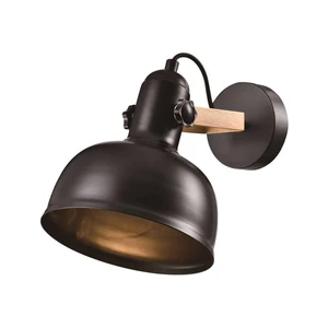 Czarny metalowy kinkiet Reno – Candellux Lighting