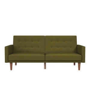 Zielona sofa rozkładana 200 cm Wimberly – Queer Eye