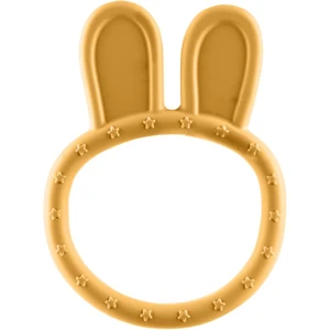 Zopa Silicone Teether Rabbit kousátko Mustard Yellow 1 ks