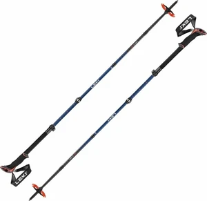 Leki Sherpa FX Carbon Midnight Blue/Darkblue/Bright Red 110 - 130 cm Bastones de trekking