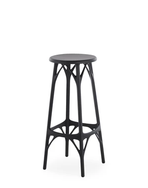 Scaun pentru bar A.I. STOOL LIGHT, î. 75 cm, diferite culori - Kartell Culoare: negru